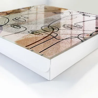 Line art Wall mounted key box
