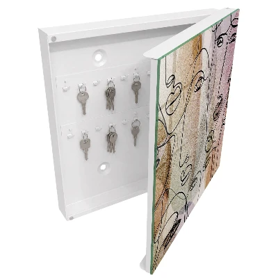 Line art Wall mounted key box
