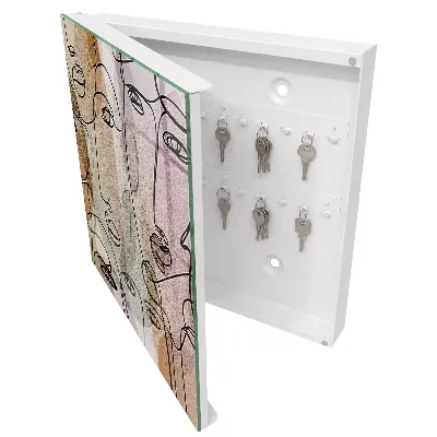 Line art Wall mounted key box
