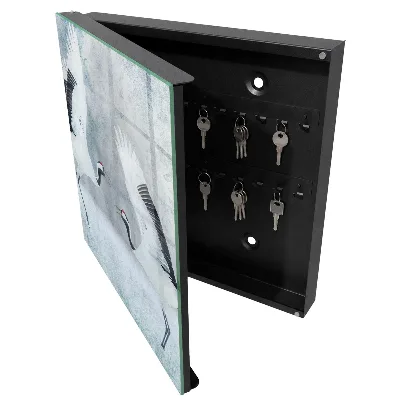 Cranes in flight Key cabinet
