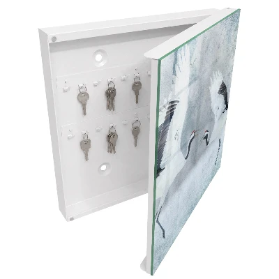 Cranes in flight Key cabinet