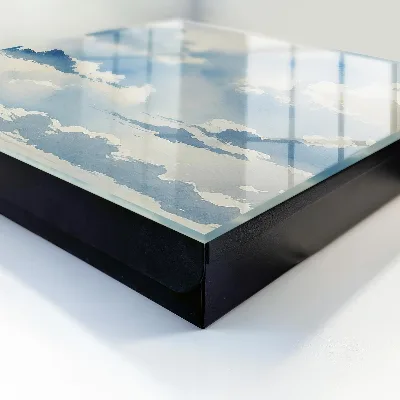 Clouds sky Key box for wall