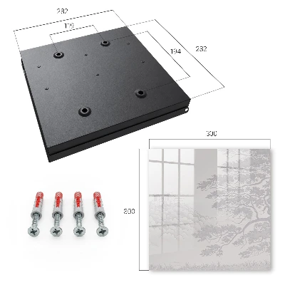 Castle landscape Wall mounted key box