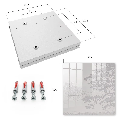 Castle landscape Wall mounted key box