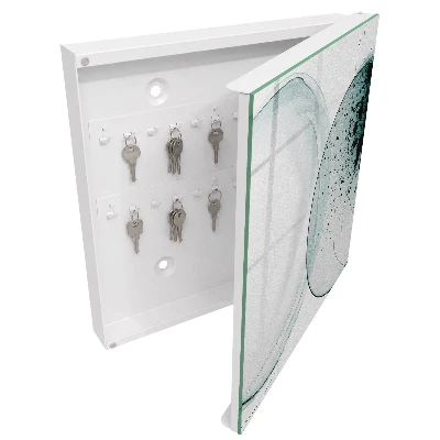 Elegant abstraction Key box for wall