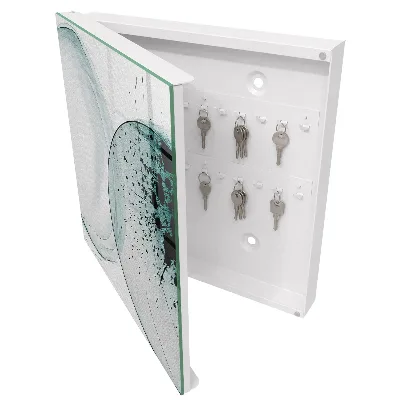 Elegant abstraction Key box for wall