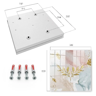Pastel charm Wall mounted key box
