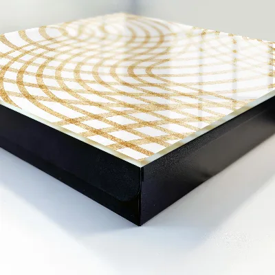 Swirling lines Key cabinet