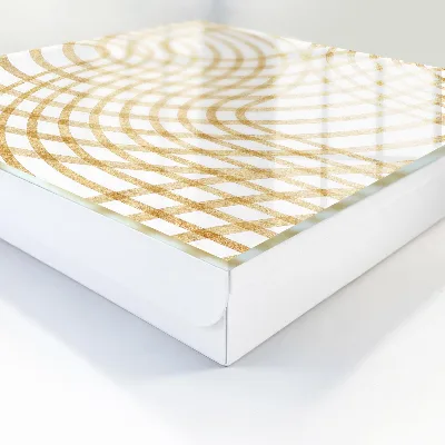 Swirling lines Key cabinet