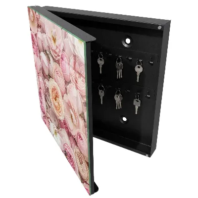 Rose charm Key box for wall