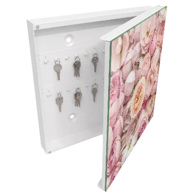 Rose charm Key box for wall