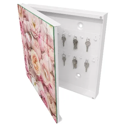 Rose charm Key box for wall