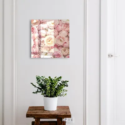 Rose charm Key box for wall