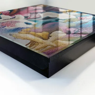 Abstract nature Key cabinet