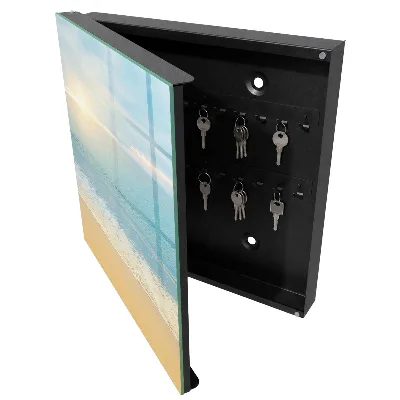 Morning landscape Key box for wall
