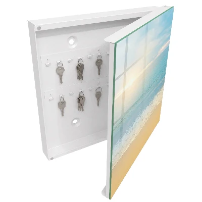 Morning landscape Key box for wall