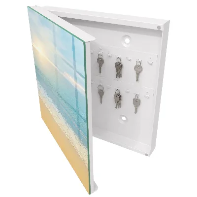 Morning landscape Key box for wall