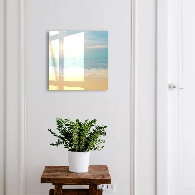 Morning landscape Key box for wall