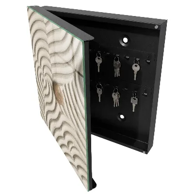 Zen composition Wall mounted key box