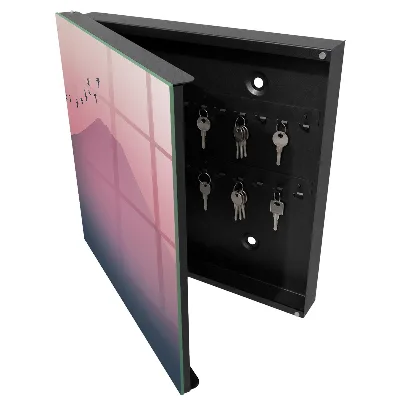 Peaceful nature Wall mounted key box