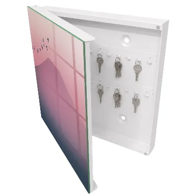 Peaceful nature Wall mounted key box