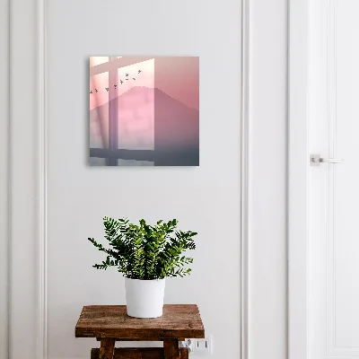 Peaceful nature Wall mounted key box
