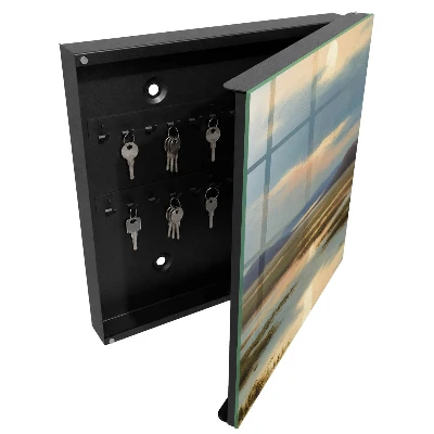 Landscape of tranquility Wall mounted key box