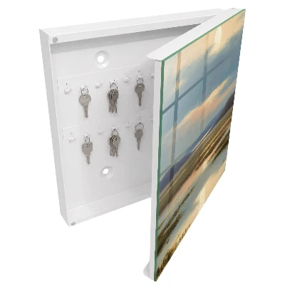 Landscape of tranquility Wall mounted key box
