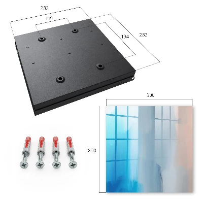 Relaxing gradient Key cabinet