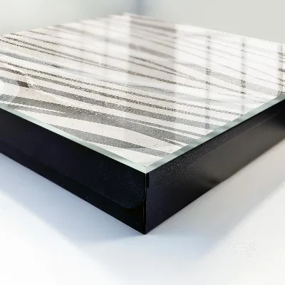 Waves of grey Key box for wall