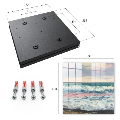 Sea landscape Key cabinet