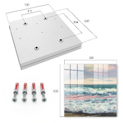 Sea landscape Key cabinet
