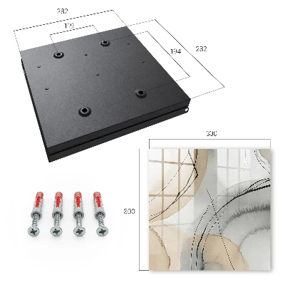 Calming elegance Key box for wall