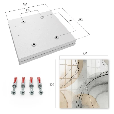 Calming elegance Key box for wall