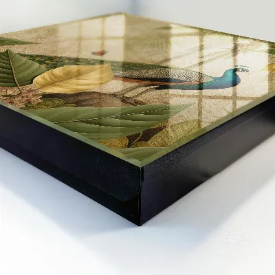 Exotic landscape Wall mounted key box