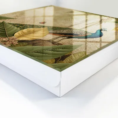 Exotic landscape Wall mounted key box