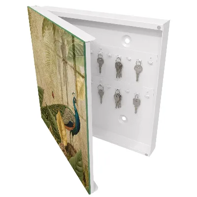 Exotic landscape Wall mounted key box
