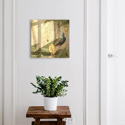 Exotic landscape Wall mounted key box