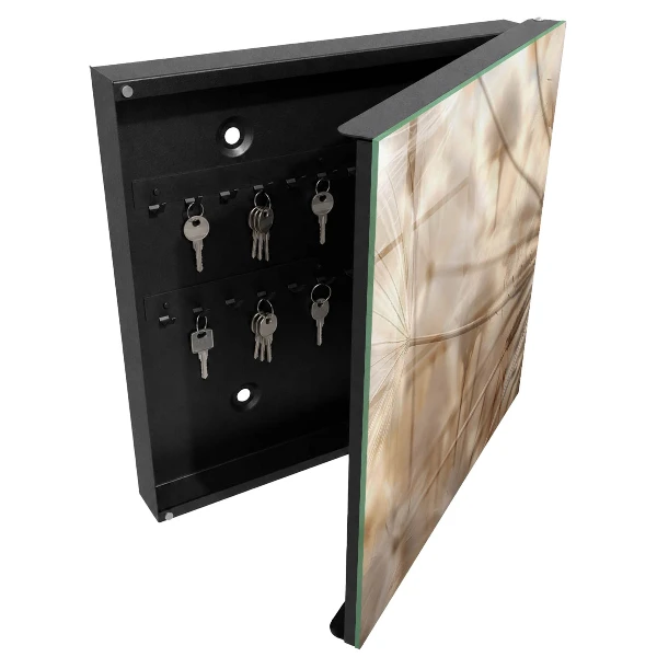 Beige dandelions Key cabinet