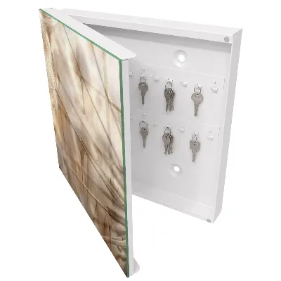 Beige dandelions Key cabinet