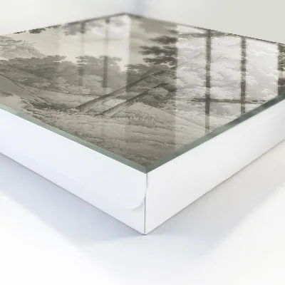 Tranquil landscape Wall mounted key box