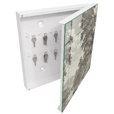 Tranquil landscape Wall mounted key box