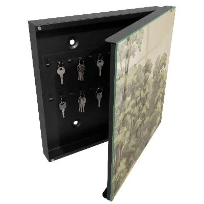 Green forest Key cabinet