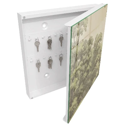 Green forest Key cabinet