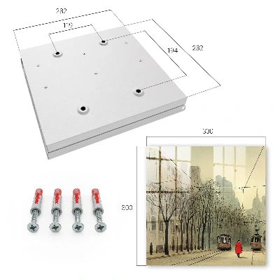 City walk Key box for wall