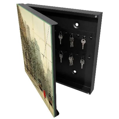 City walk Key box for wall
