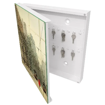City walk Key box for wall