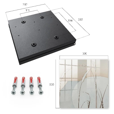Natural grasses Wall mounted key box