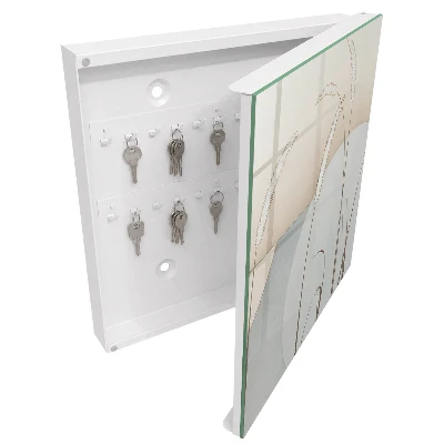 Natural grasses Wall mounted key box
