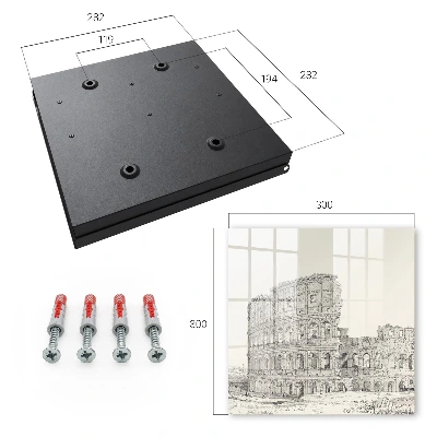 Ancient amphitheater Key cabinet